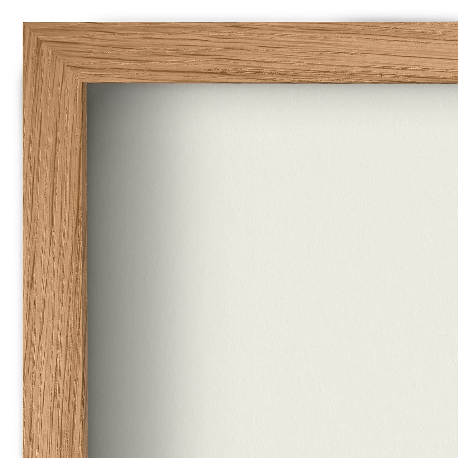 Americanflat 8x10 Shadow Box Frame with Shatter-Resistant Glass - Silhouette Collection - Large Shadow Box Display Case for Tabl